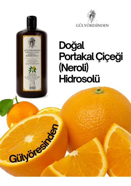 Doğal Portakal Çiçeği (Neroli) Hidrosol 1000 ml – Saf Çiçek Suyu modelleri