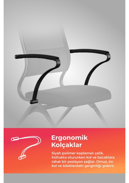 Ergolife Sit Air Ofis Koltuğu | Tekerlekli, Bel Destekli, Fileli, Siyah, Bilgisayar Sandalyesi -572.60.1.682 fırsatları