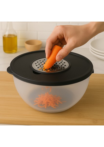 4 Parça Rendeli Karıştırma ve Saklama Kabı modelleri