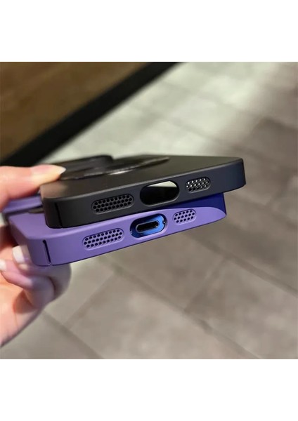 Iphone 11 Uyumlu Mor Sert Magsafe Kılıf fırsatları