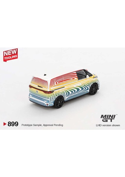 1/64 Volkswagen Id Buzz Prototype Rainbow MGT00899 modelleri
