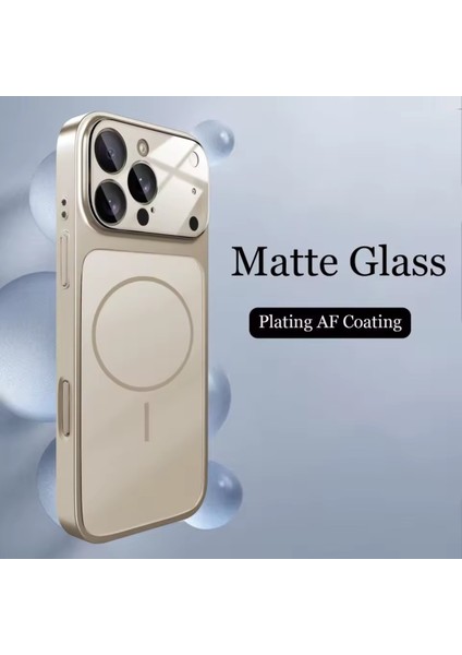 iPhone 14 Pro Uyumlu 17 Pro Max Görünümüne Çeviren Magsafe Özellikli Glass Telefon Kılıfı fiyatları