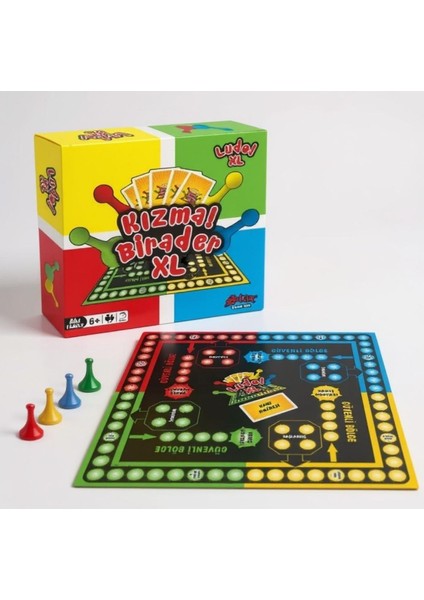 Kızma Birader Xl - Aile ve Çocuklar Için Büyük Boy Eğlenceli Strateji ve Zeka Oyunu fiyatları