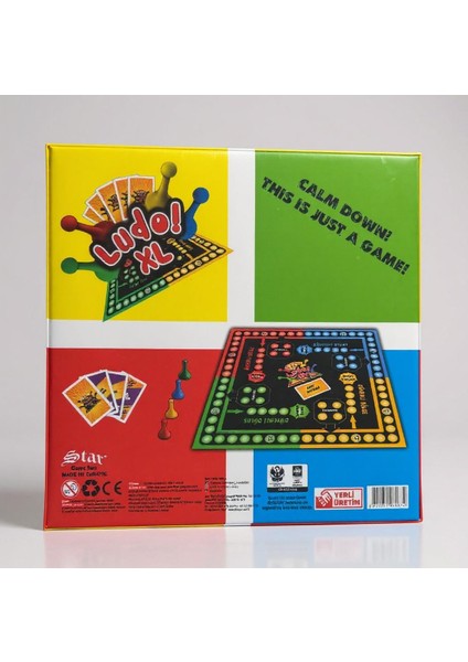 Kızma Birader Xl - Aile ve Çocuklar Için Büyük Boy Eğlenceli Strateji ve Zeka Oyunu fırsatları