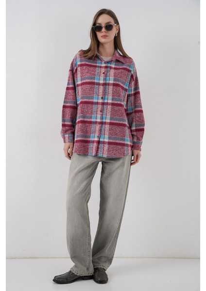 Kadın Bdart Regular Fit Oduncu Gömlek Ametist Mor fiyatları