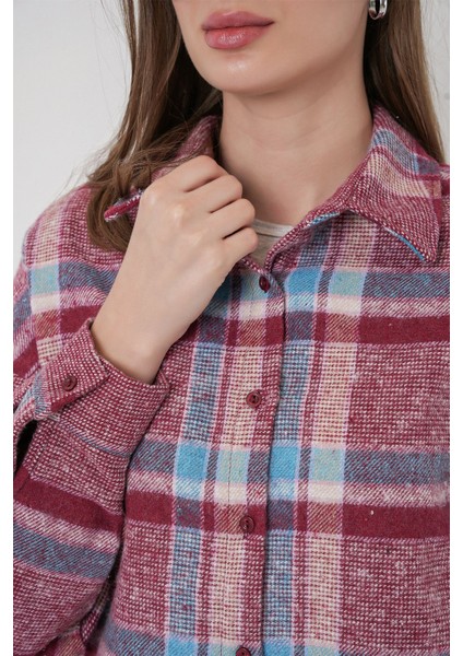 Kadın Bdart Regular Fit Oduncu Gömlek Ametist Mor fırsatları