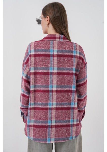 Kadın Bdart Regular Fit Oduncu Gömlek Ametist Mor indirimleri