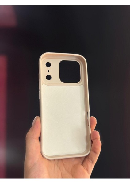 Iphone 17 Pro Max Uyumlu Desert Gold Sert Silikon ve Içi Kadife Magsafe Kılıf fiyatları