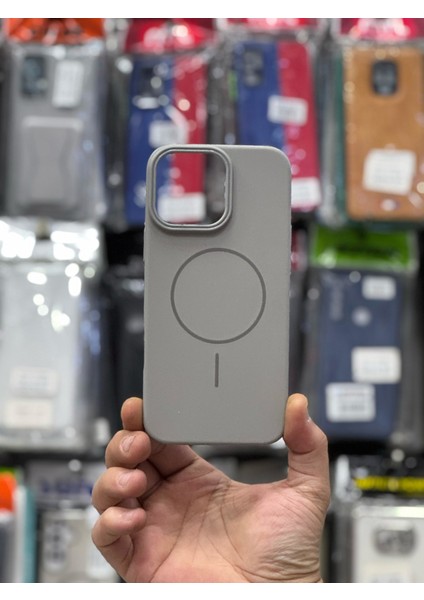 Iphone 11 Uyumlu Titanyum Gri Şık Tasarım Ince Kılıf