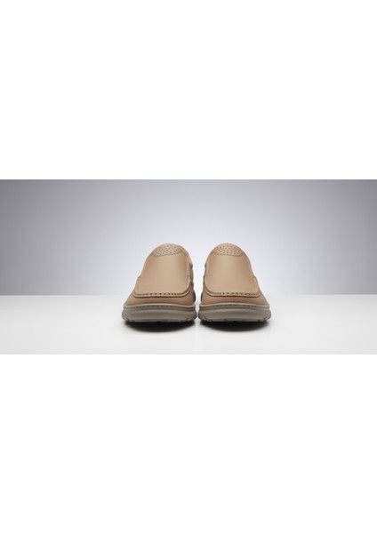 GR0451 Hakiki Nubuk Deri Üst Kalite Özel Üretim Bağcıksız Kum Rengi Günlük Spor Klasik Erkek Ayakkabı modelleri