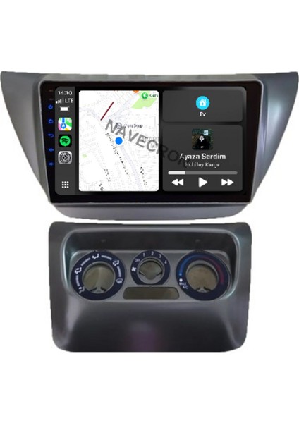 Mıtsubıshı Lancer 2003-08 9"uyumlu Android Multimedia Gerçek 4/64 Kablosuz Carplay Geri Görüş Kameralı