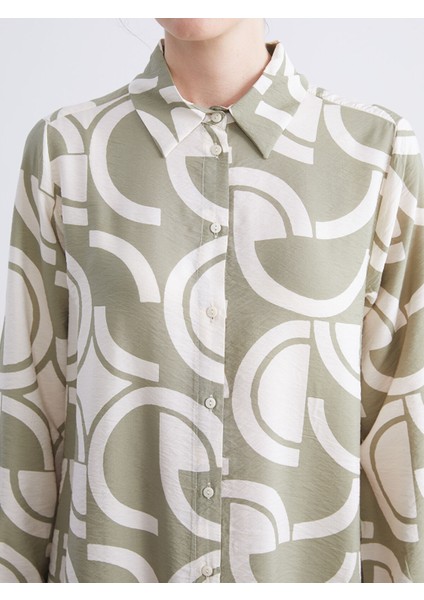 Yeni Sezon Desenli Kadın Gömlek Tunik modelleri