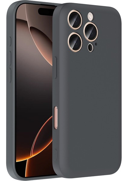 Iphone 11 Uyumlu Gri Kart Hazneli Silikon Kılıf