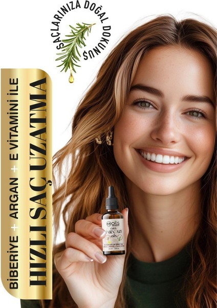 Easy Hair Care - Aromaterapik Doğal Saç Bakım Yağı 50 ml | Yeni Saç Oluşumunu Destekler, Güçlü ve Sağlıklı Görünüm Için fırsatları