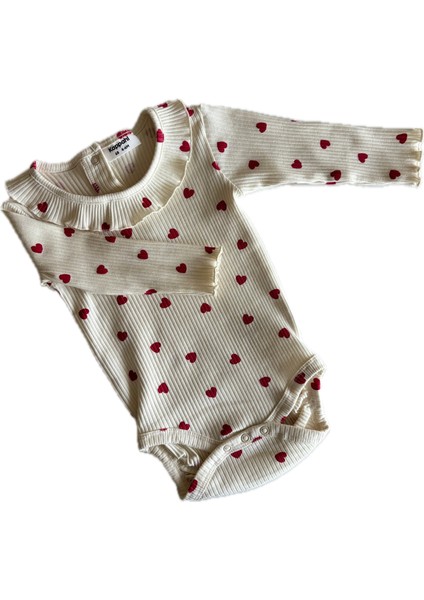 Dodobeebaby %100 Organik Pamuk Kalp Desenli Bebek Takım fiyatları