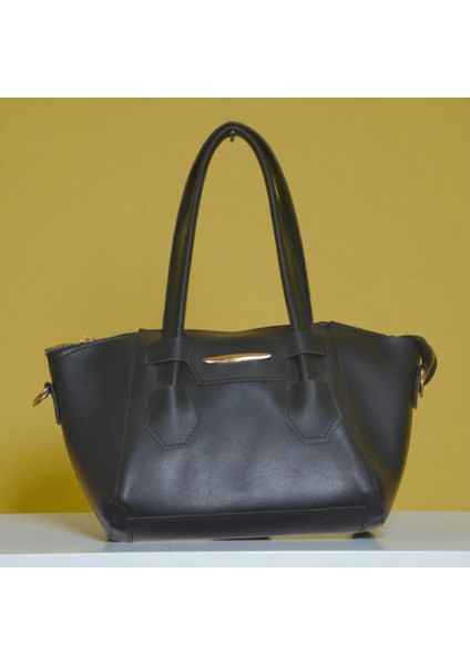 Kadın Şık Büyük Boy Kol ve Omuz Çantası – Askılı Kullanım, Fermuarlı Geniş Model