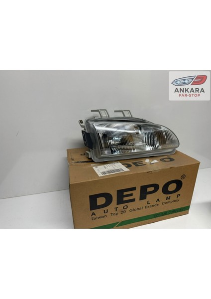 Honda Civic Eg Kasa Hatchback 1992 - 1995 Ön Far Lambası Sağ Hatchback (Eg Kasa Hatchback-Sağ Depo Marka) fiyatları