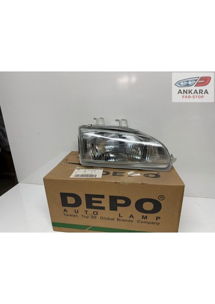 Honda Civic Eg Kasa Hatchback 1992 - 1995 Ön Far Lambası Sağ Hatchback (Eg Kasa Hatchback-Sağ Depo Marka) modelleri
