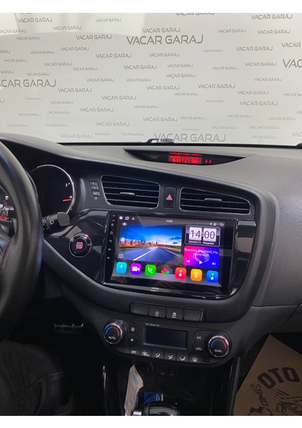 Kıa Ceed 2012-17 9" Uyumlu Android Multimedia Gerçek 4/64 Kablosuz Carplay Geri Görüş Kameralı modelleri
