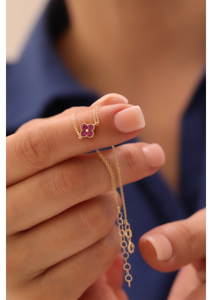 14 Ayar Altın Çiçek Bileklik fiyatları