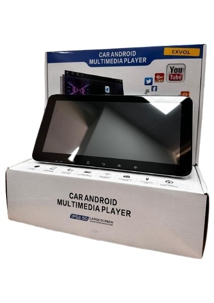 11.8 Inç Araç Multimedya 2gb Ram 32GB Hafıza Geri Görüş Kamerası Hediye