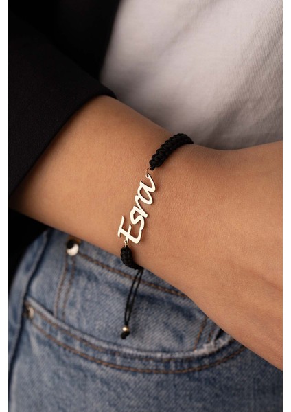 14 Ayar Altın Isim Bileklik