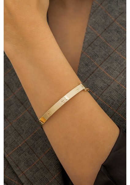 Altın Kelepçe Bilezik Çivili indirimleri