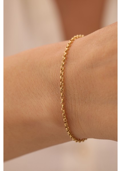 14 Ayar Altın Doch Bileklik