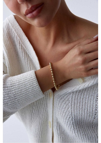 14 Ayar Altın Top Bileklik modelleri