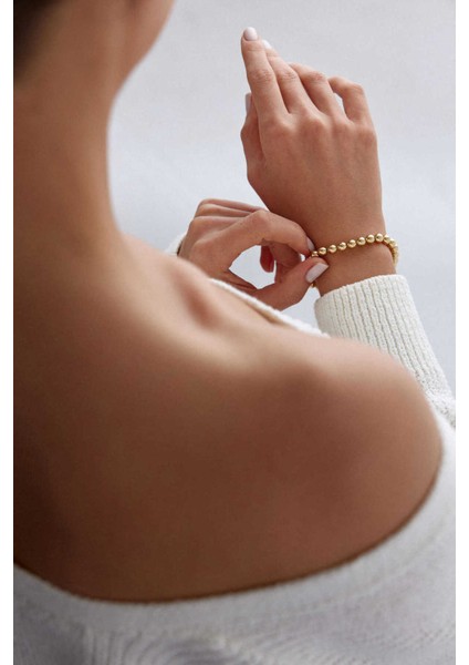 14 Ayar Altın Top Bileklik fırsatları