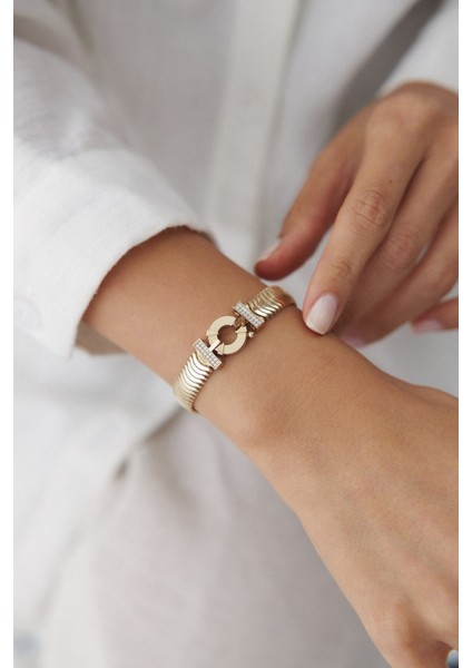 14 Ayar Altın Kalın Italyan Balık Sırtı Bileklik fiyatları