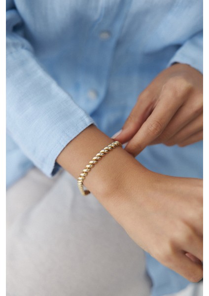 14 Ayar Altın Spaghetti Bileklik fiyatları