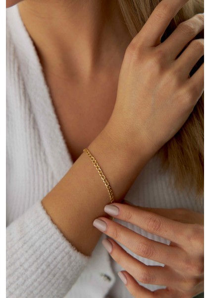 14 Ayar Altın Gurmet Bileklik