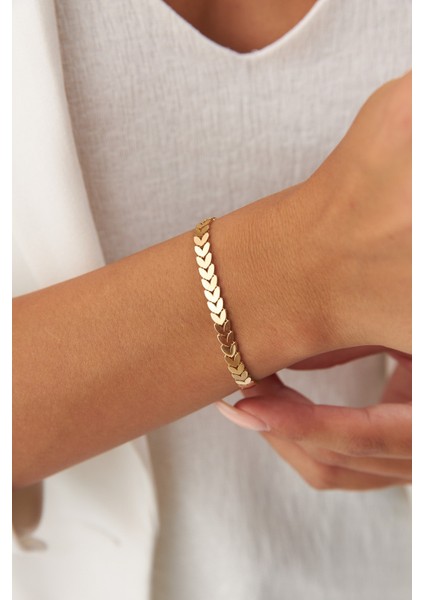 14 Ayar Altın Buğday Bileklik fırsatları