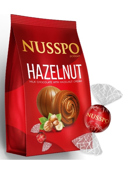 Fındık Kreması Dolgulu Sütlü Çikolata 200 gr