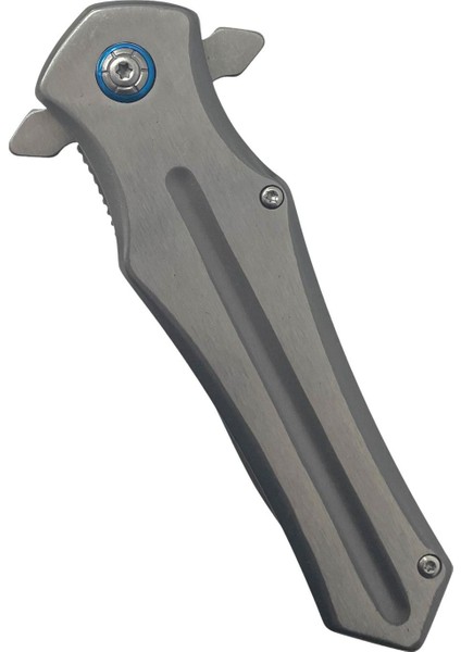 Mtech Gümüş Renk Kemer Klipsli Çelik Kamp Çakısı fiyatları