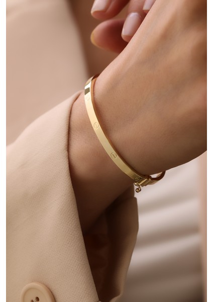 14 Ayar Altın Çivi Tasarım Kelepçe fiyatları