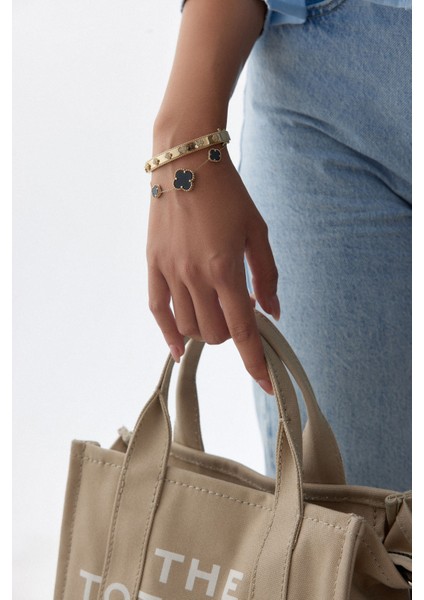 14 Ayar Altın Italyan Yoncası Kelepçe fiyatları