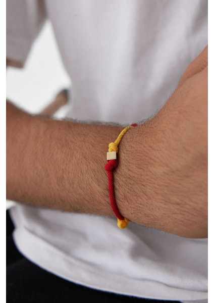 14 Ayar Altın Unisex Taraftar Bilekliği