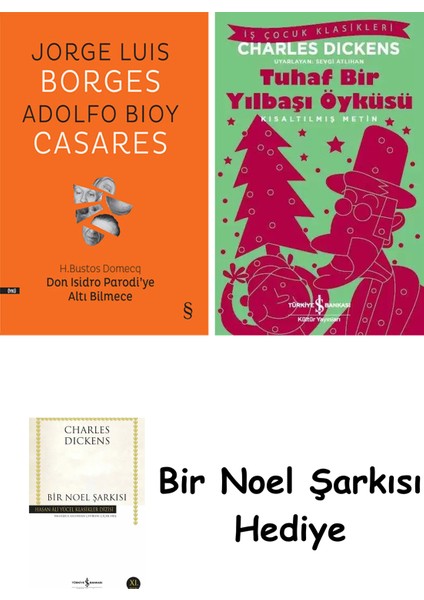 Don Isidro Parodi’ye Altı Bilmece + Tuhaf Bir Yılbaşı Öyküsü + Bir Noel Şarkısı