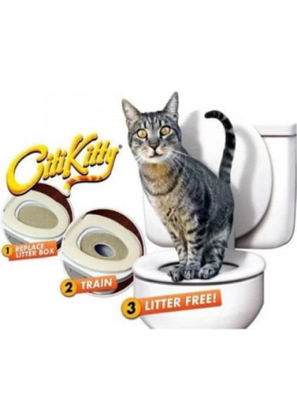 Citikitty Kedi Tuvalet Eğitim Seti