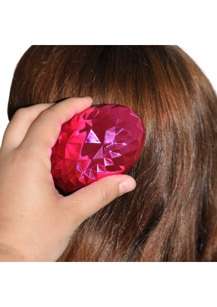 Neon Pembe Düzleştirici Tarak Geniş Aralıklı her Saç Tipine Uygun Fırçalı Saç Düzleştirici (5361) modelleri