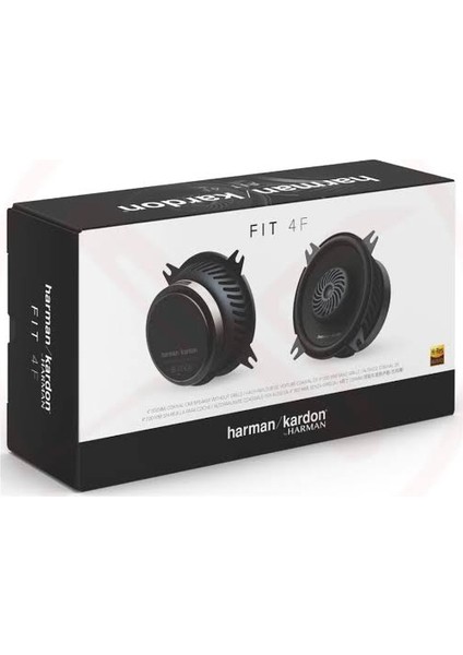 Harman Kardon Fıt 4f 10 cm 240 Watt 2 Yollu Coaxiel Hoparlör