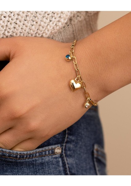 Altın Halat Ataç Bileklik