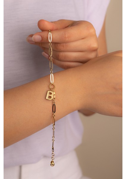 Altın Harf Bileklik modelleri