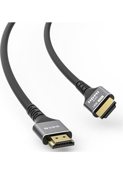 S-Link SLX-HD4K05 19+1 5 Metre V2.0 4K 60Hz Metal HDMI Kablo fiyatları