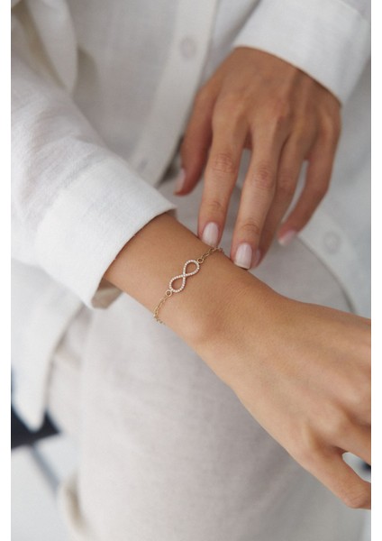 14 Ayar Altın Sonsuzluk Bileklik fiyatları