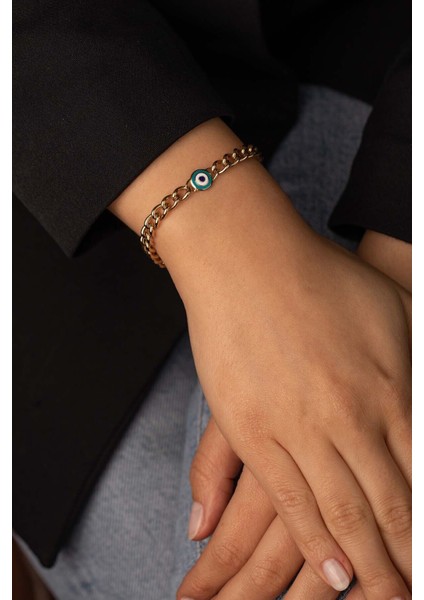 14 Ayar Altın Gurmet Mineli Göz Bileklik fiyatları