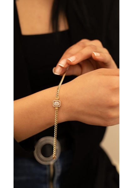 Altın Gurmet Baget Bileklik