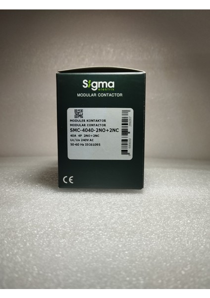 SMC-4040-2NO+2NC 40A 4p 2no+2nc Moduler Kontaktor